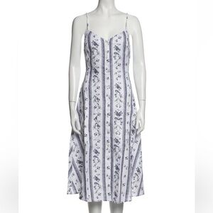 Reformation Roquefort floral Dress US4